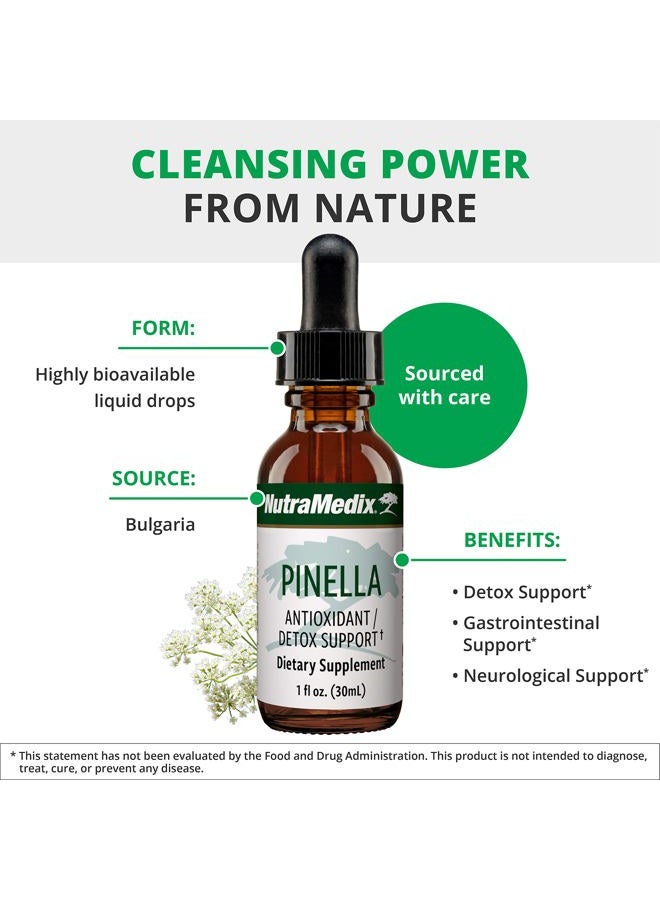 Nutramedix NutraMedix Pinella - Liquid Anise Drops to Help Support Detox, Cleansing, Concentration & Brain Health - Pimpinella Anisum Extract May Help to Fight Occasional Brain Fog (1 oz / 30 ml)  - Image 4