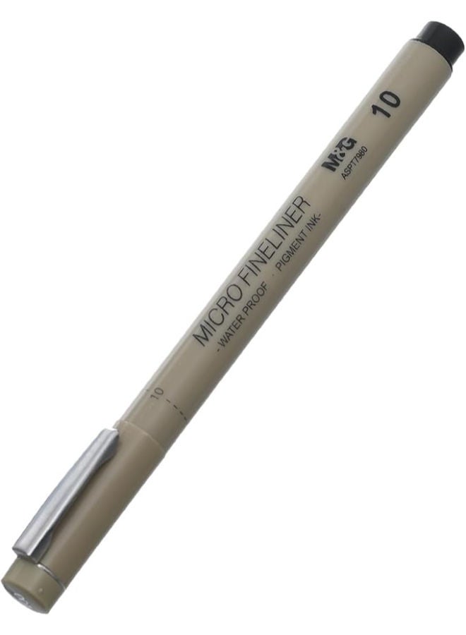 M&G Micro Fineliner, 0mm Waterproof Tip for Precise Technical Drawing and Detailed Sketches - Image 3