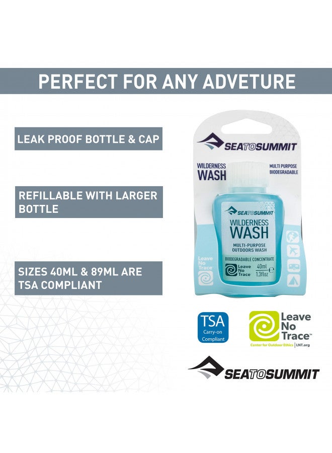 SEA TO SUMMIT Sea To Summit Wilderness Wash (1.3 Ounce/ 40ml) - Image 4