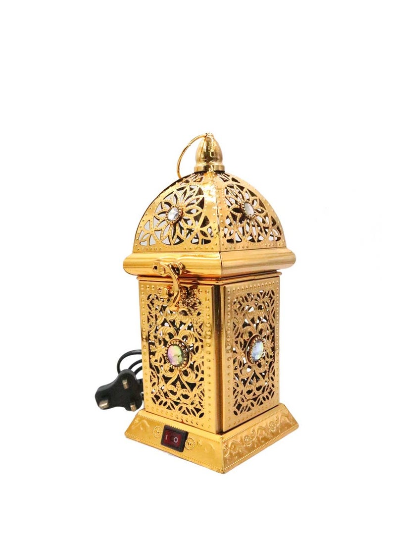 RSG Oud Bakhoor Incense Burner Electric Oud Holder Mosque Design Gold/Silver – WF-A010 