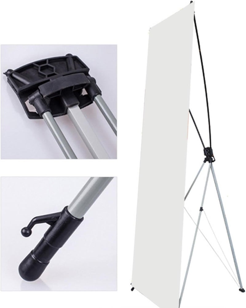 Advertising Banner Stand, Tripod for Shopping Mall Vendor Events, 60cmx160cm - Image 4