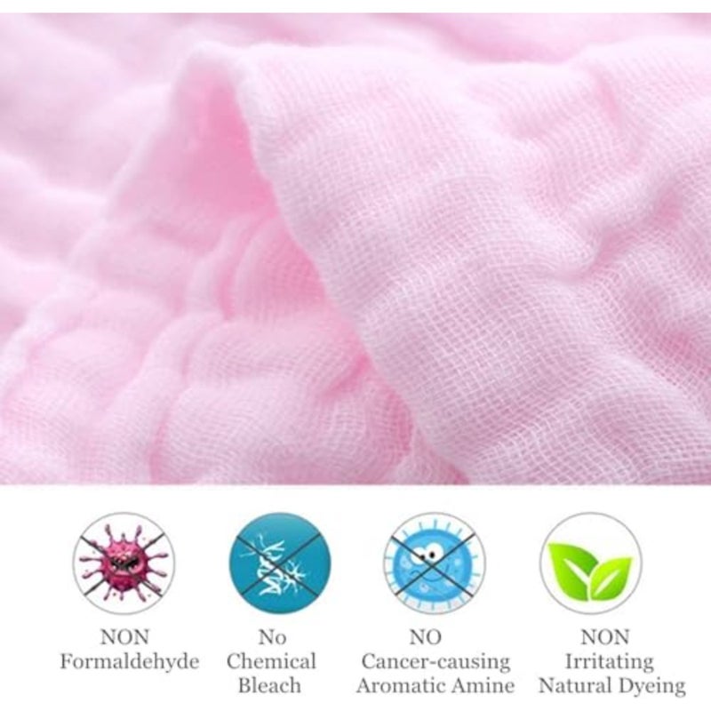 Sky-Touch Organic Cotton Multicolour Towel 54x30cm Ultra Absorbent Hypoallergenic Lint Free - Image 3