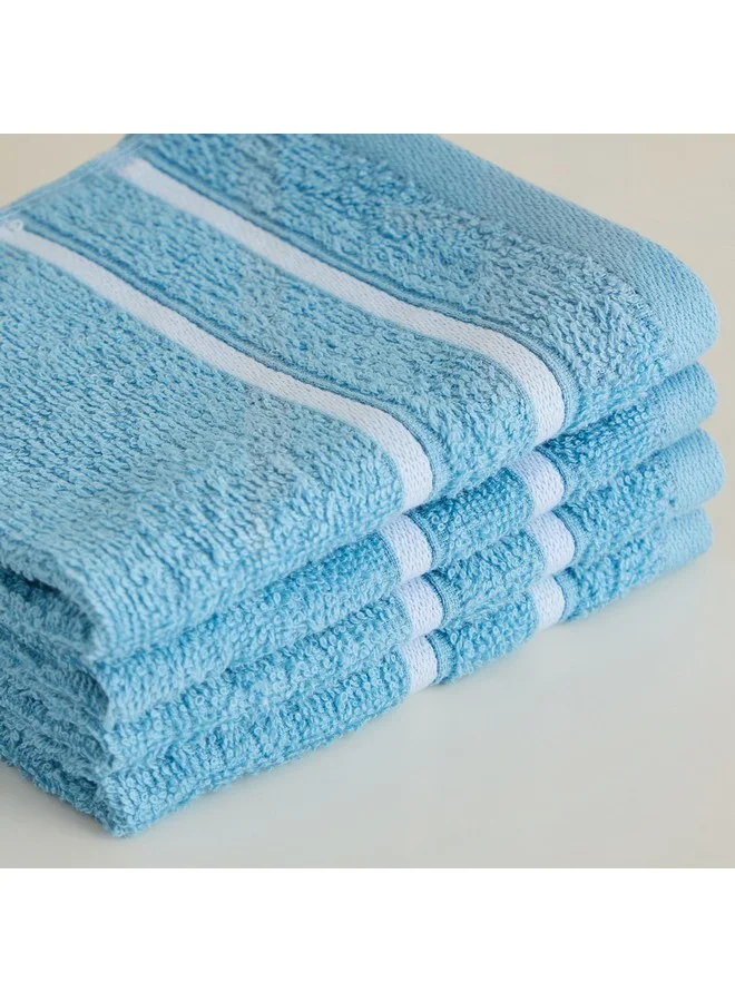 Home Box Snoopy Kids Carded 4-Piece Face Towel Set 30 x 30 cm