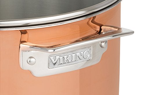 Viking Culinary 40571-9993C Stainless Steel Copper Cookware Set, 13 Piece - Image 3