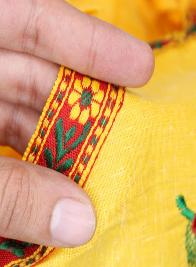 KYNA Krishna Ji Dress Ethnic Wear Costume For Janmashtami Festive And Traditional Party Celebration Bal Gopal Dhoti Kurta Set- Pack Of 1 (Size No.16 (6 Months- 1 Year)) - Image 5
