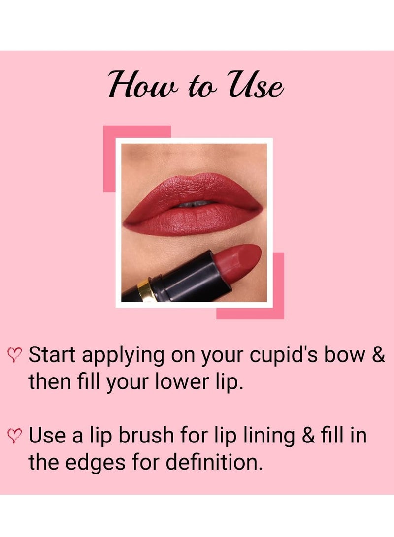 Iba Pure Lips Moisturizing Lipstick Shade A95 Mauve Touch 4g - Image 4