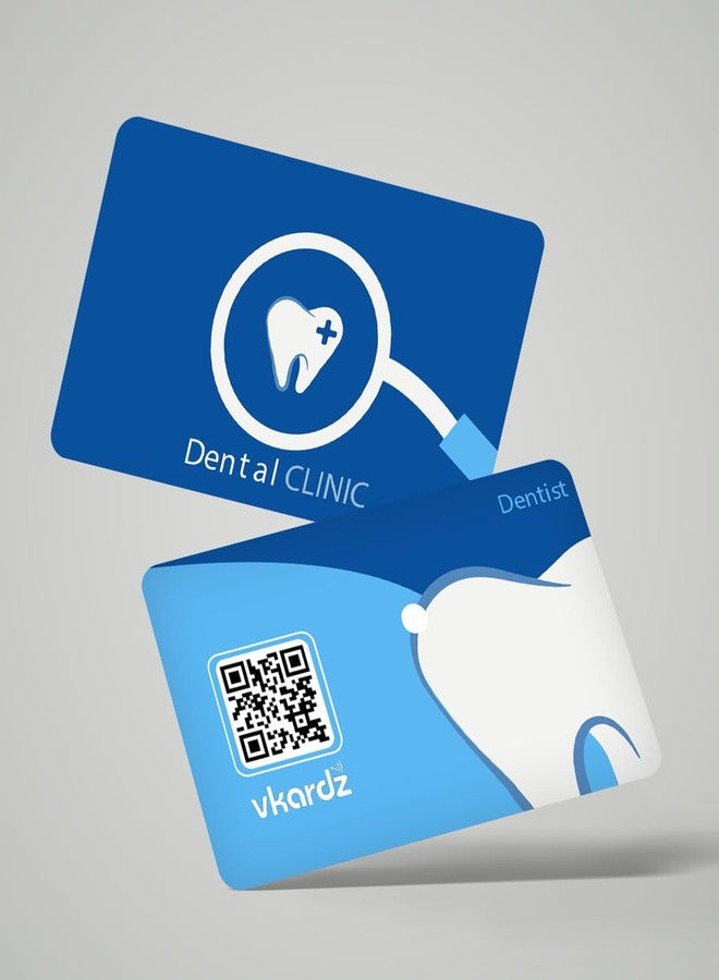 vKardz - Professional NFC Card & Smart Contactless Digital Business Card (Dentist:01) - Image 1
