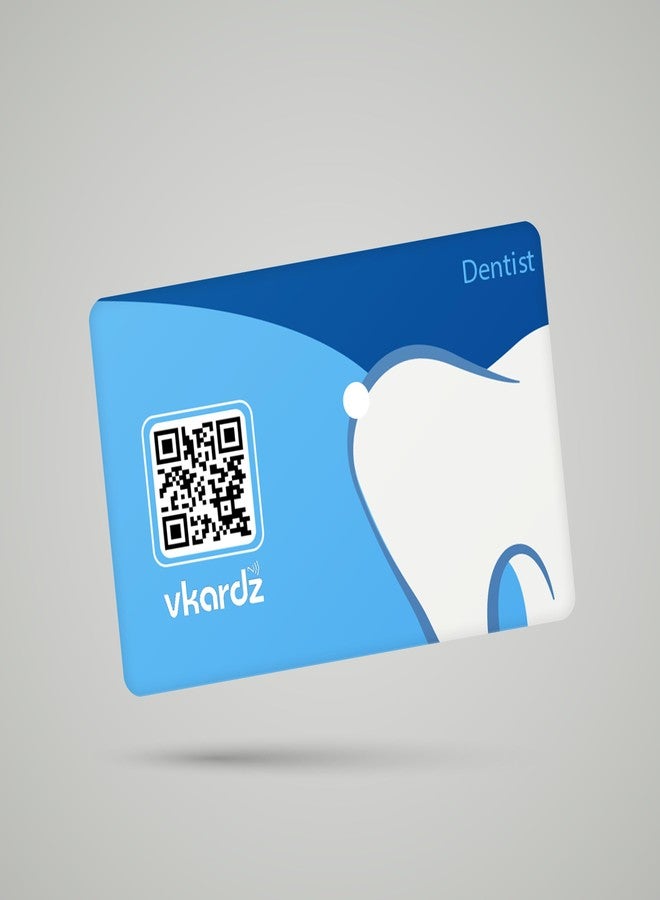 vKardz - Professional NFC Card & Smart Contactless Digital Business Card (Dentist:01) - Image 3