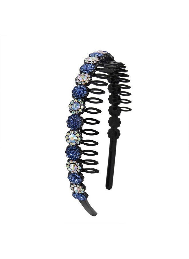 Teeth Comb Headbands For Women With Rhinestone And Crystal Beaded Plastic Hairband,Pack Of 4 - pzsku/Z8373AA44C1EABD526045Z/45/_/1734183095/5d061e00-3447-4fbb-82a0-66ac2089b9b5