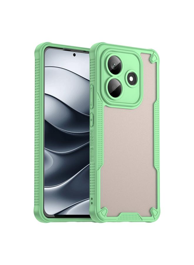 erorex Case For Redmi Note 14 5G China Armor Glaze PC Hybrid TPU Phone Case - Image 1