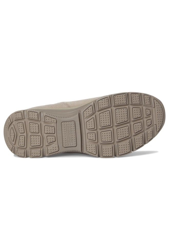 SKECHERS Women's Easy Going-Modern Hour Suede Hands Free Slip-ins Ankle Boot, Taupe, 38.5 EU - Image 3