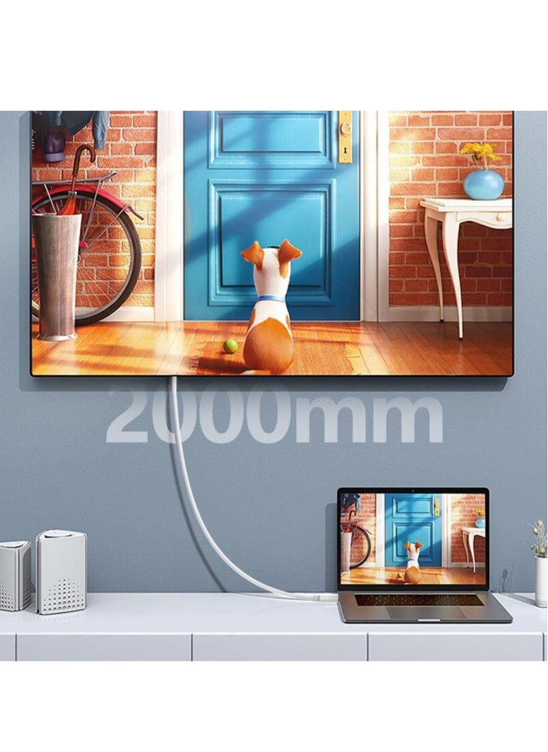 Earldom - ET-W33 HDMI to Lightning Adapter Cable, 2M – High-Definition Streaming for iPhone & iPad - Image 1