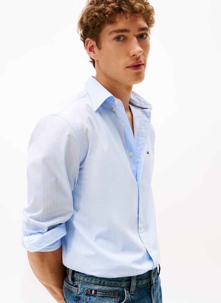 TOMMY HILFIGER TH Flex Regular Fit Poplin Shirt - Image 1