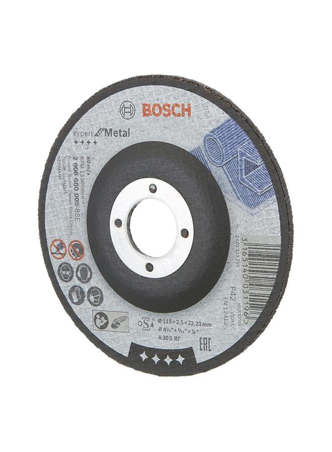 BOSCH High-Speed Fast-Cutting Precisely Engineered Depressed Centre Metal Cutting Disc Black 115mm JE2 608 600 005 - Image 3