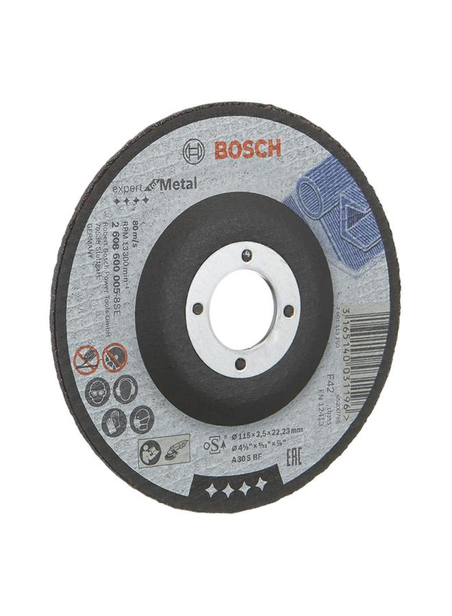 BOSCH High-Speed Fast-Cutting Precisely Engineered Depressed Centre Metal Cutting Disc Black 115mm JE2 608 600 005 - Image 2