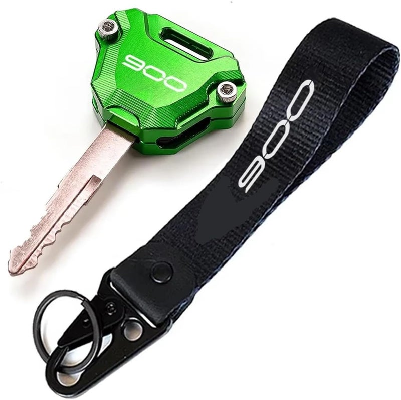 Compatible with Kawasaki Z900 Z 900 Z900SE Z900 SE Z900RS 2017-2024 2025 Accessories Motorcycle Key Shell Key Case Cover Key Chain Keyring(Key Cover-Red) - Image 2