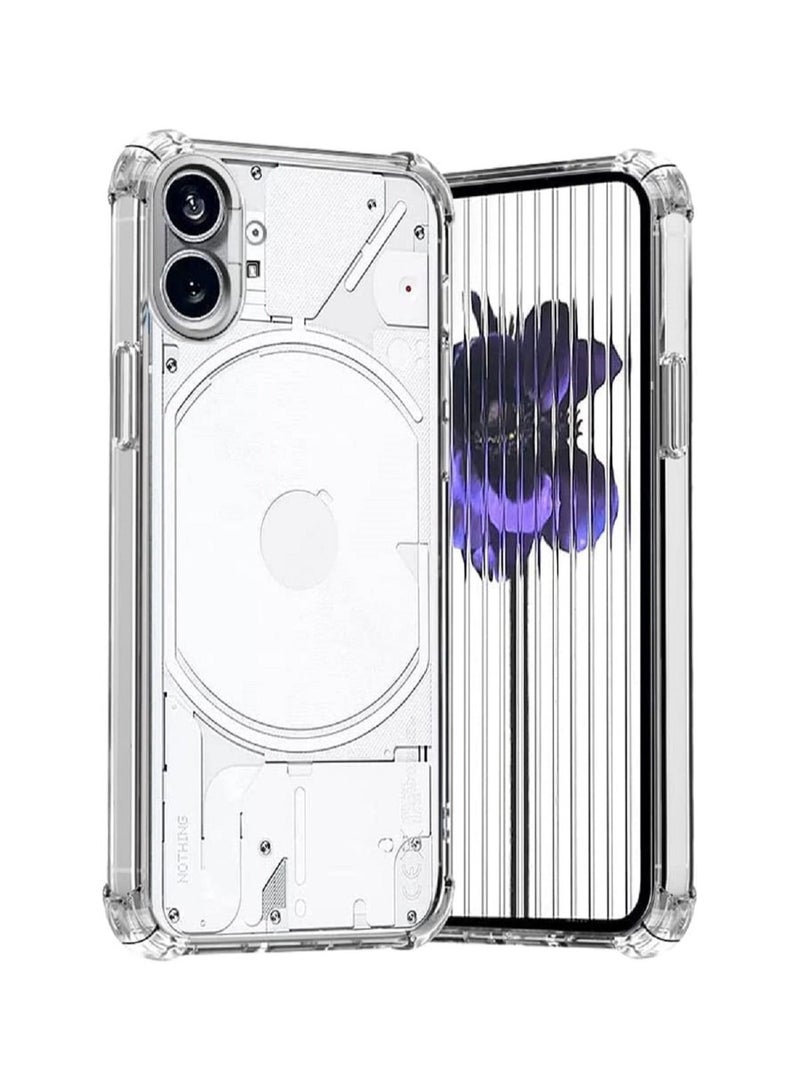 إيف واضحة المصد الكامل الجسم المضاد للخلع TPU الغطاء الخلفي لا شيء هاتف 1 - Image 1