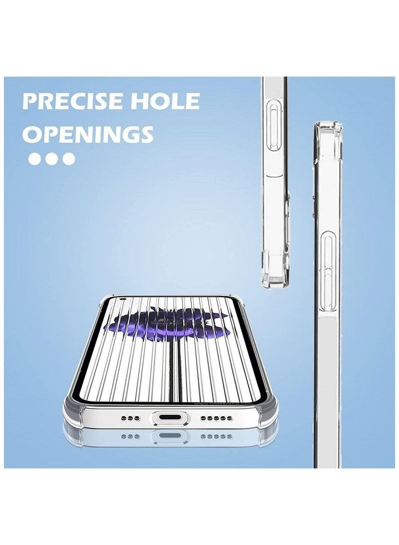 إيف واضحة المصد الكامل الجسم المضاد للخلع TPU الغطاء الخلفي لا شيء هاتف 1 - Image 2