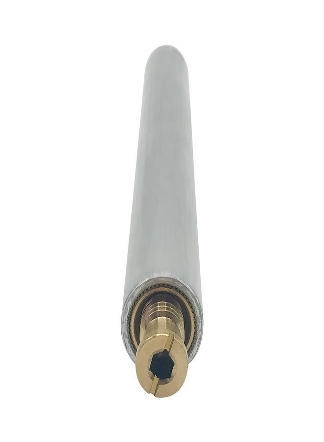 Poolzilla 1 Pack 18” Aluminum Tube with Brass Anchor for Pool Safety Cover Installation, Anchor Installation for Loose Ground or with Pavers, Extra Long - Image 5