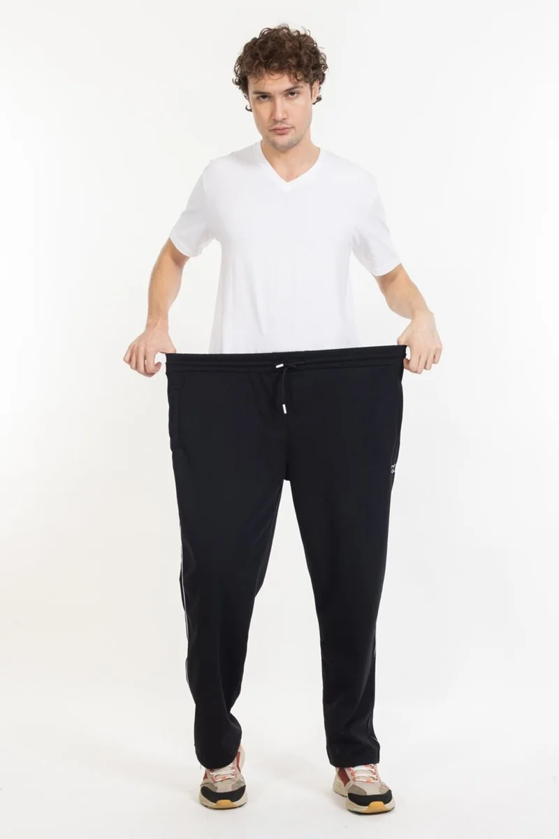 تامباب Large Size Men's Sweatpants with Pocket Zipper Blr-08