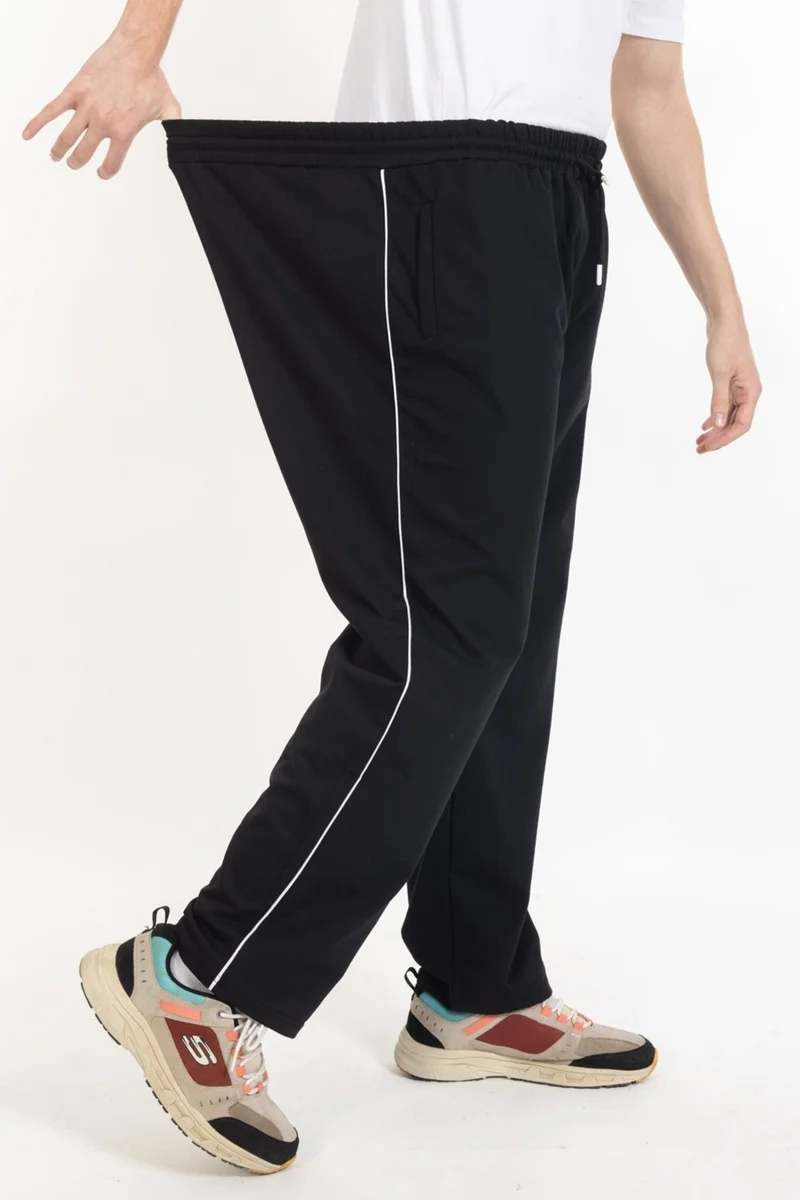 تامباب Large Size Men's Sweatpants with Pocket Zipper Blr-08