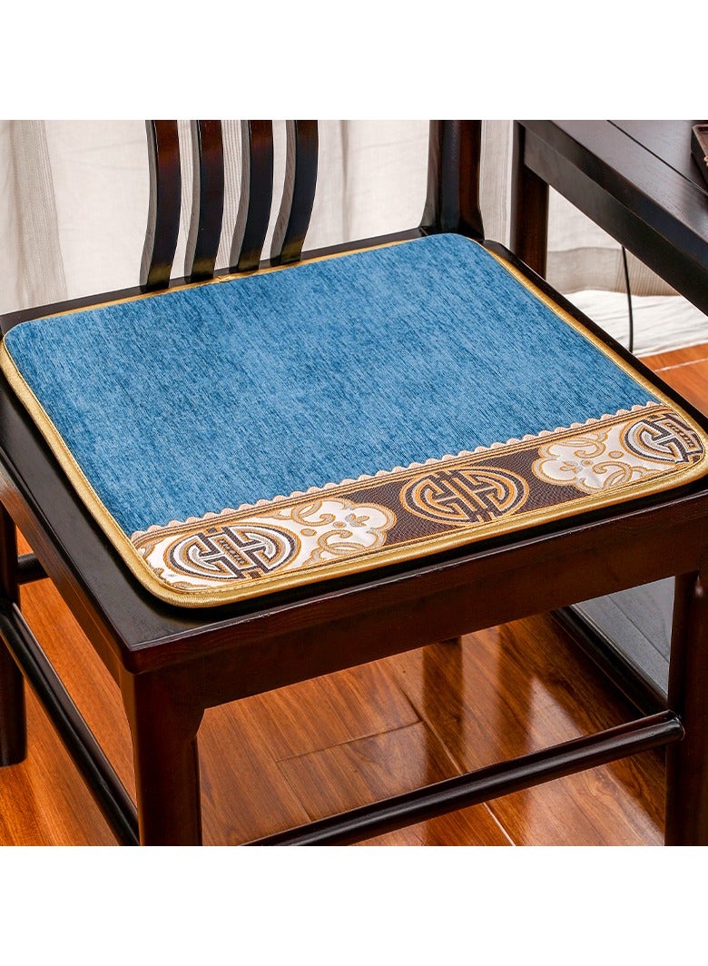EBMINI New Four Seasons Universal New Chinese Style Solid Wood Chair Cushion  - Image 1