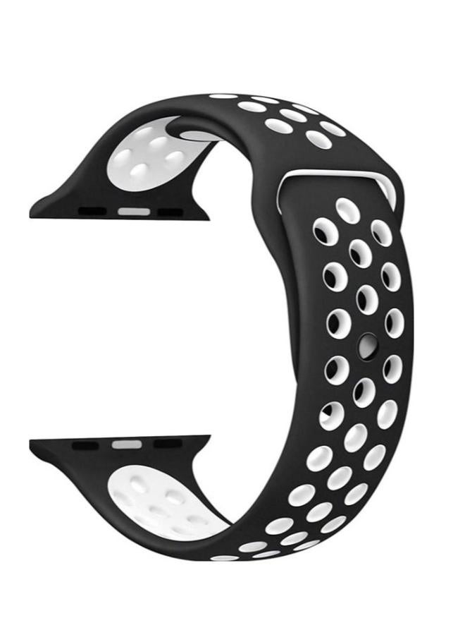 HEXABEX [5Pc Pack] Dot Silicone Strap Compatible with 42mm(Series 10)/Compatible with 42mm(Series 10)/41mm/40mm/38mm for Apple Watch All Series - Image 4