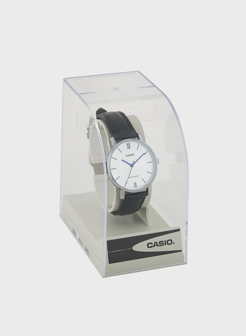 كاسيو ساعة أنالوج بسوار من البولي يوريثان - Image 5