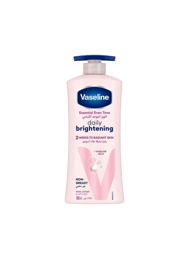 Vaseline Essential Even Tone Daily Brightening Non-Greasy Body Lotion 725 ml 69991128 - Image 1