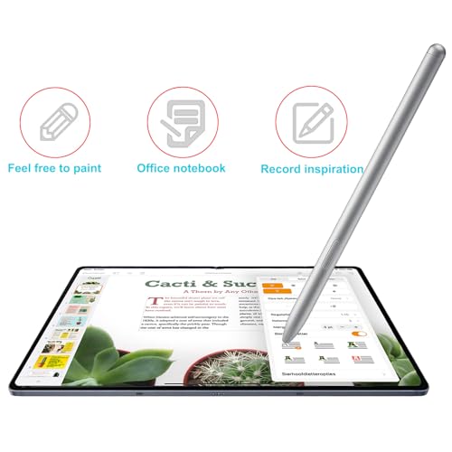 Anglepingping Tab S10 Ultra S Pen Replacement for Samsung Galaxy Tab S10 Ultra,S10 Lite,Tab S10+ Stylus Pen Replacement for Galaxy Tab S10 Ultra S Pen+ Tips/Nibs(Silver) - Image 3