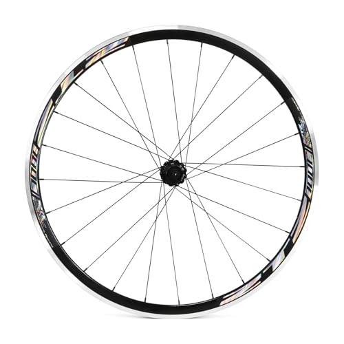 ZTZ 700C Road Bike Wheelset, Ultralight Aluminum Alloy 30mm Road Bike Wheel, 20H Front/24H Rear High-Strength Bike Rims, 700c Clincher, Rim Brake, Compatible 8-12 Speed Cassettes (Only Rear Wheel) - Image 1