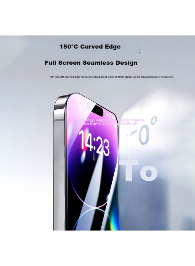 Hotfire Tempered Glass Screen Protector For Iphone 11 Pro Max / Xs Max - Full Coverage High Definition Glass, Anti-shatter, Anti-fingerprint, Anti-dust, Easy To Apply - Image 2