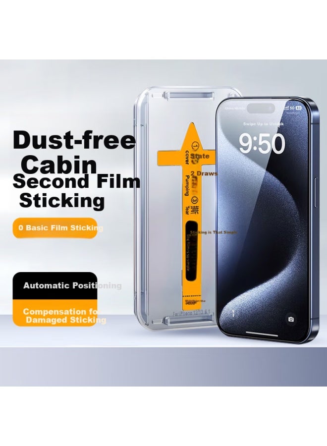 Hotfire Tempered Glass Screen Protector For Iphone 11 Pro Max / Xs Max - Full Coverage High Definition Glass, Anti-shatter, Anti-fingerprint, Anti-dust, Easy To Apply - Image 1