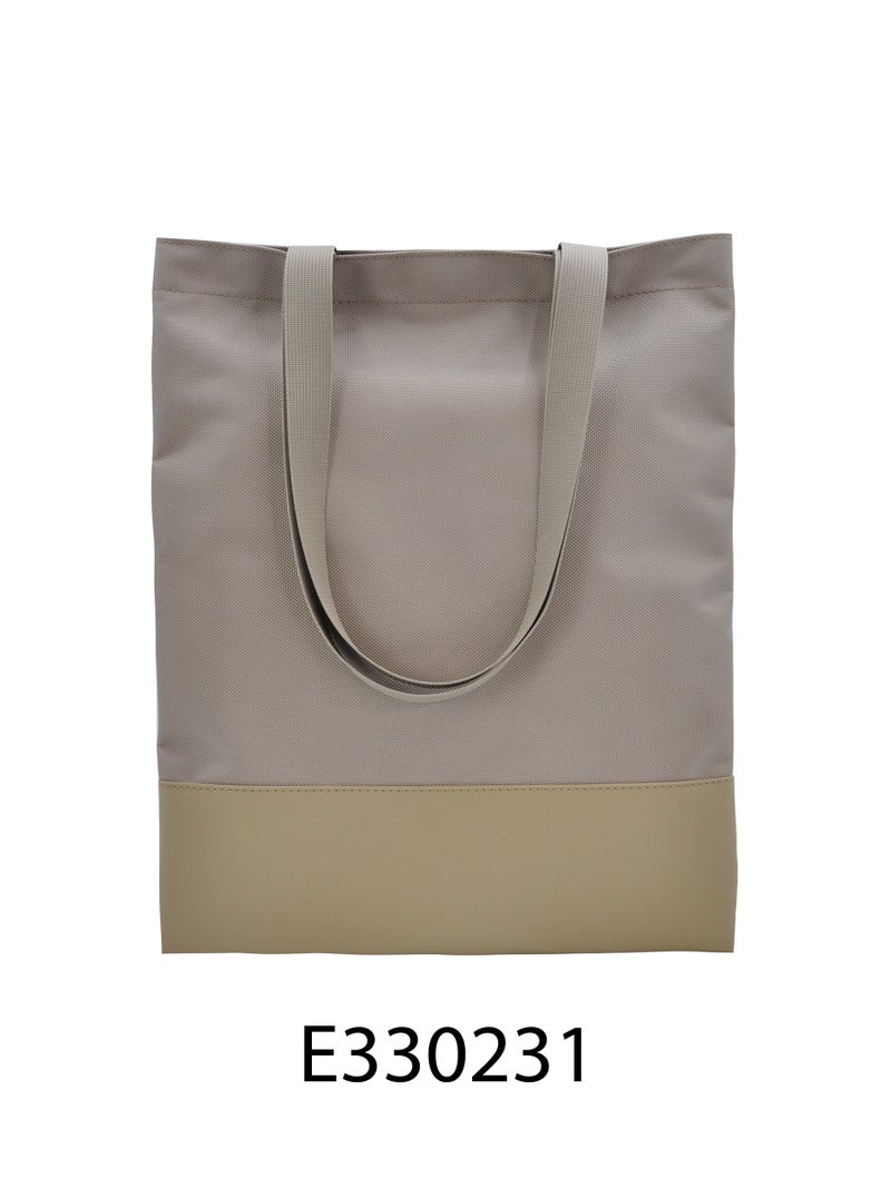 ORYX Unisex Heavy-Duty Everyday Tote – Reinforced Large-Capacity Bag for Daily Carrying Khaki - Image 3