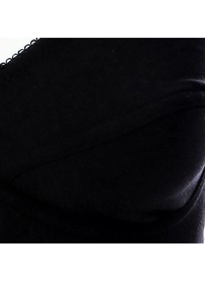 لاسو - برا لاسو قطن ساده - موديل S 365 حريمي أسود - Image 1