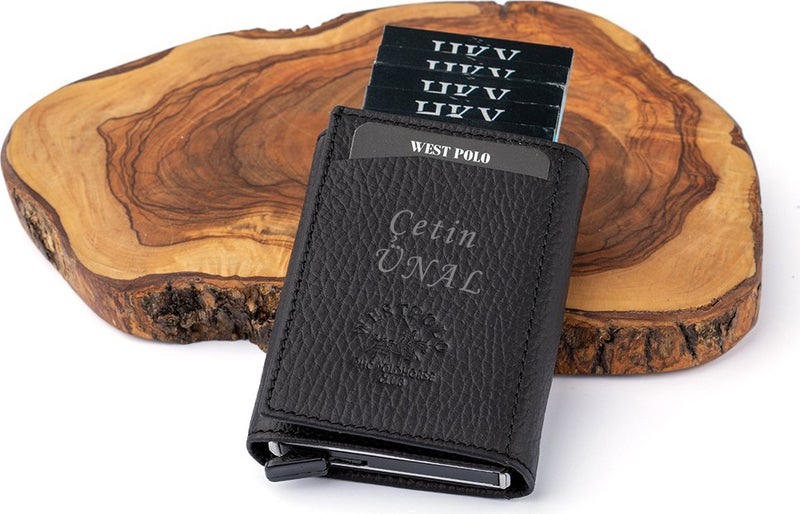 West Polo Mechanism Men's Wallet/Card Holder (with lighter gift)  - Image 1