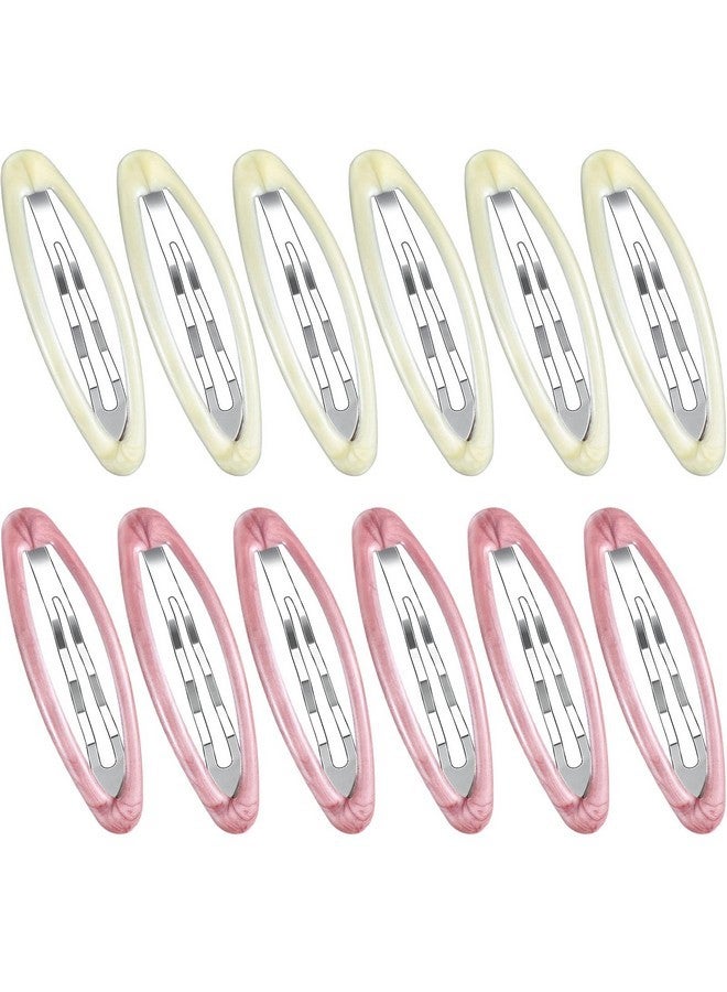 واي دريس مشابك شعر معدنية بيضاوية الشكل من واي دريس، مقاس 2.8 بوصة، بتصميم سلحفاة، للنساء، مقابض شعر بيضاوية غير قابلة للانزلاق (نمط حيوي) - Image 1