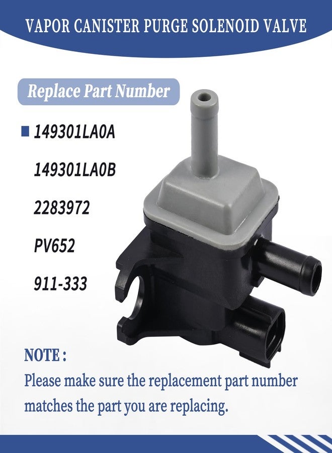 Getfarway 14930-1LA0A Vapor Canister Purge Solenoid Valve Compatible with Nissan Armada Titan XD 2016 2017 2018│Infiniti QX56 QX80 2014-2018 Replace 149301LA0B 2283972 - Image 3