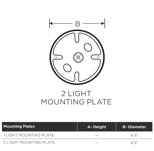 Nuvo Lighting SF76/666 Two Light Die Cast Aluminum Durable Outdoor Landscape Lighting Security Flood Mounting Plate, Dark Bronze - Image 2