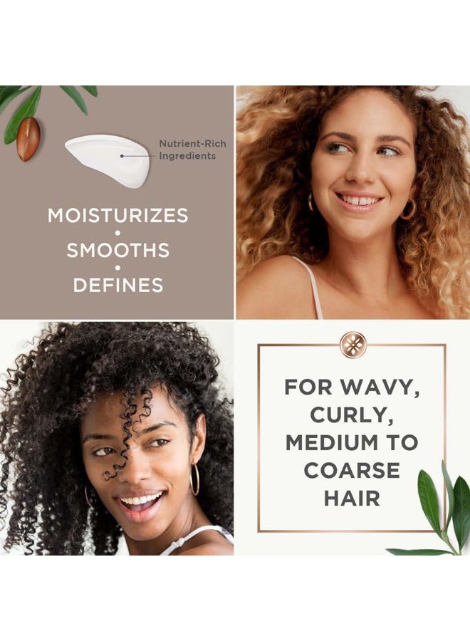 ARGAN MAGIC ARGAN MAGIC Defining Curl Cream - Enhances Waves and Curls While Adding Definition | Conditions, Detangles, and Reduces Frizz | Paraben Free (8.5 Ounce / 250 Milliliter)  - Image 5