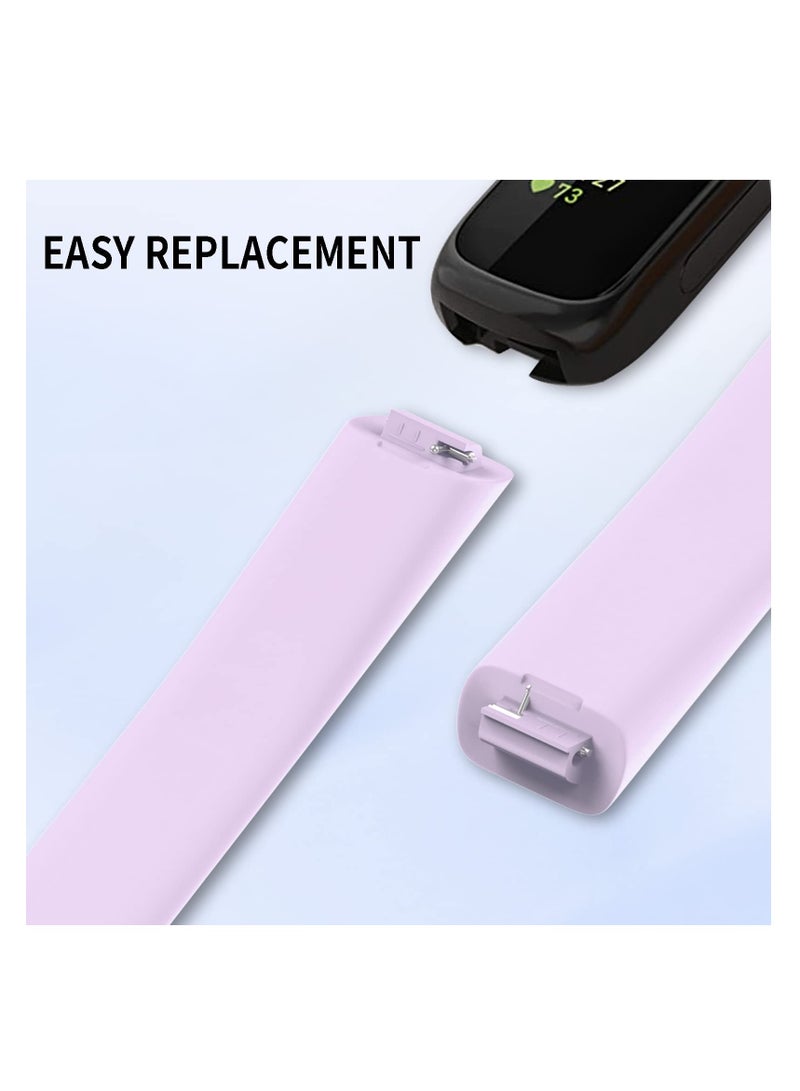KASTWAVE ELECODN 4 Colors Replacement Strap for Fitbit Inspire 3 Straps, Soft Sport Silicone Replacement Adjustable Strap Compatible with Fitbit Inspire 3 Tracker Straps for Men Women Girls Boys  - Image 3
