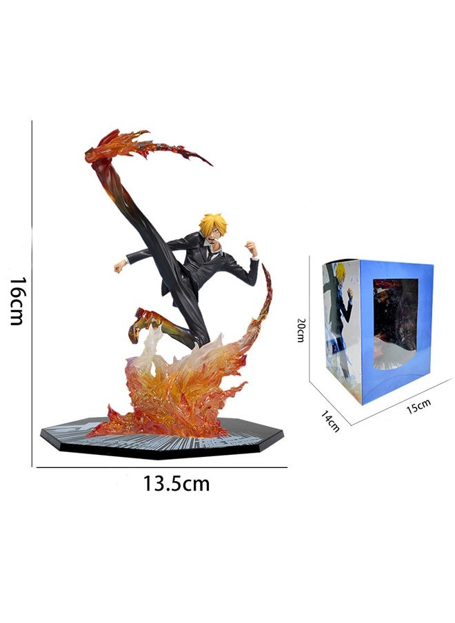 General One Piece Sanji Demon Wind Feet classic figure model ornaments  - Image 3