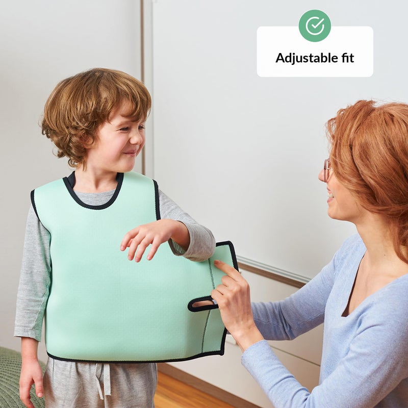 ODOXIA سترة ضغط للأطفال | توفر راحة الضغط العميق | أدوات ADHD للأطفال | ملابس حسية للتوحد | تصميم مريح | قميص ضغط للأطفال | تضمن شعورًا بالأمان - Image 4