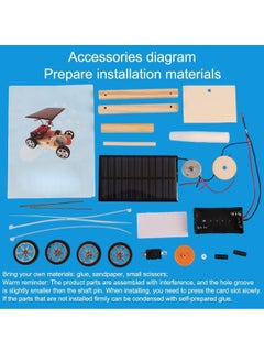 Generic Solar Car Model Kits to Build Science Experiment Kit for Applicable to Youth Age Robotic Stem Project Build Educational DIY STEM Set  - Image 3