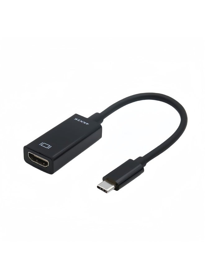نيوترل كابل تحويل من Type-C إلى HDMI محول USB 3.1 إلى HDMI لتوصيل الكمبيوتر والهاتف المحمول بعرض عالي الدقة على التلفزيون أو جهاز العرض - Image 1
