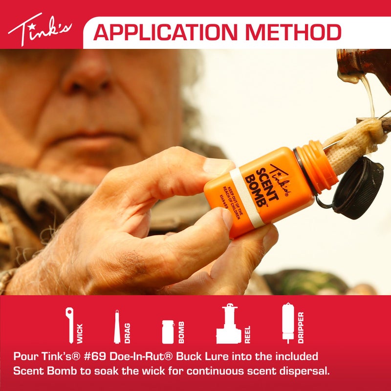 Tink's #69 Doe-In-Rut Value Pack - Buck Lure & Scent Bomb - Image 4