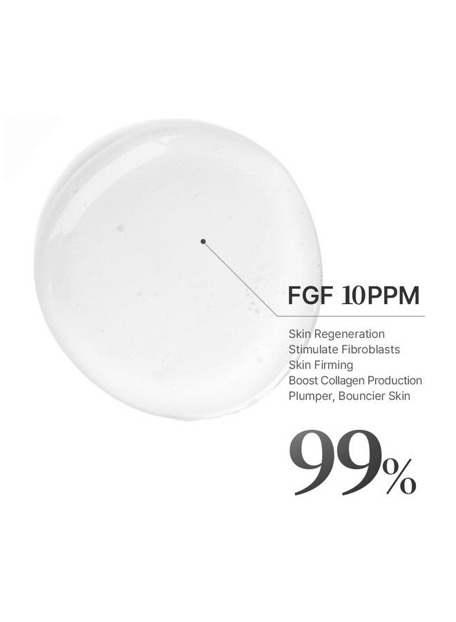 Swanicoco Pregnancy Safe Skincare FGF Pure Ampoule Serum (FGF 10 PPM), Firming Anti Aging, Hyaluronic Acids Glycerin Niacinamide, Improves Dermal Elasticity Reduces Fine Lines Hydrating 30ml 1 Fl Oz - Image 2
