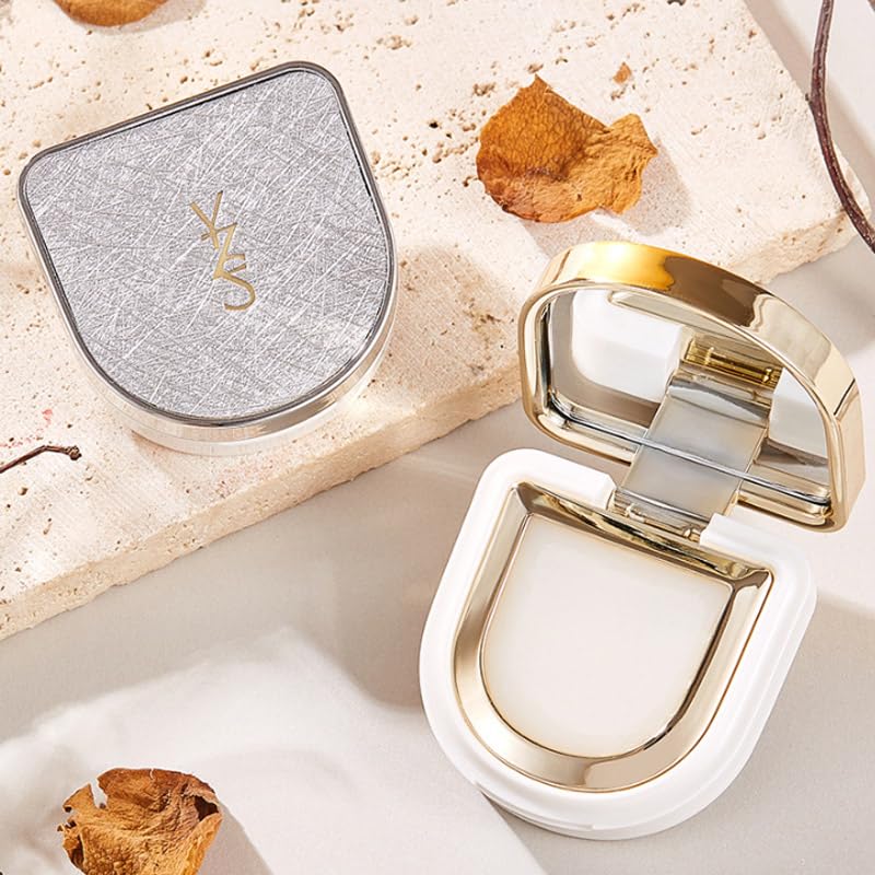2PCS Solid Balm Sets Solid Perfume with Exquisite Mirror Portable Pocket Balm Perfume Perfect for Travel Use Natural Fragrance Perfume for Men and Women