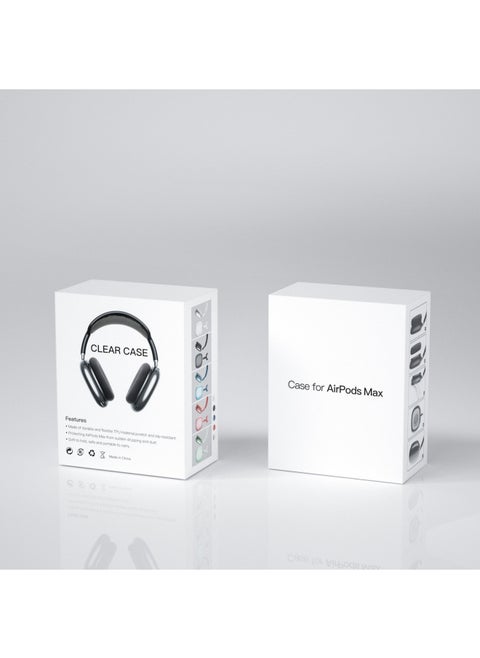 TPU Storage Case Case For Apple AirPods Max Transparent Bluetooth Headset-Color:Packaging Box