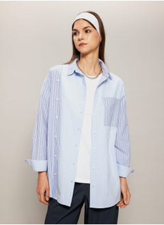 DeFacto Relax Fit Poplin Long Sleeve Tunic  - Image 3